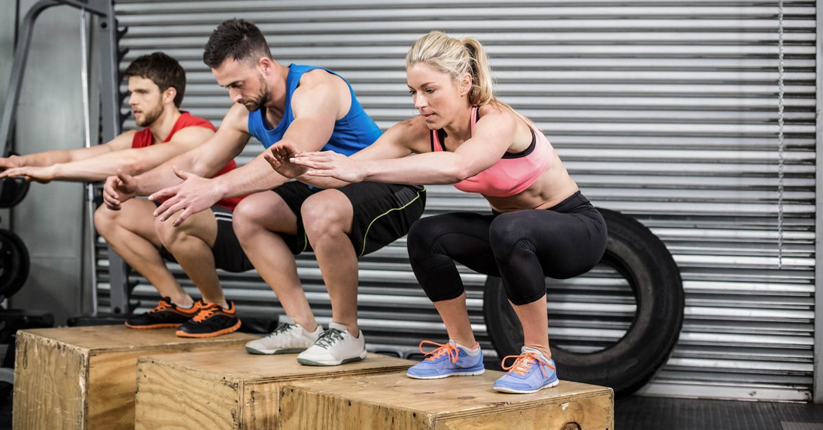 12 Step Box Exercises For A Full Body Workout