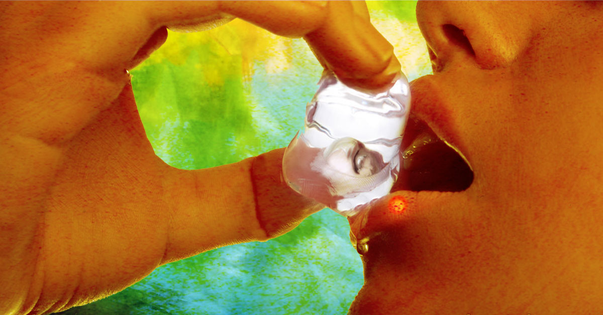 get rid of lip pimple