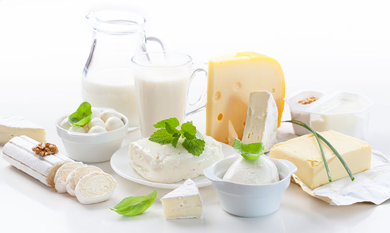 Dairy products helps us against vision loss
