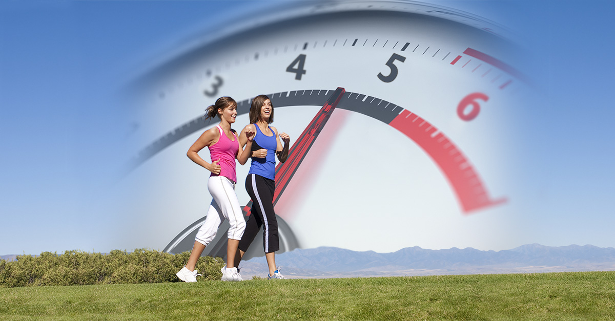 Average jogging Speed