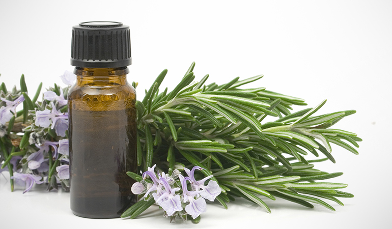 Rosemary essential oil is commonly used in aromatherapy for alopecia areata.