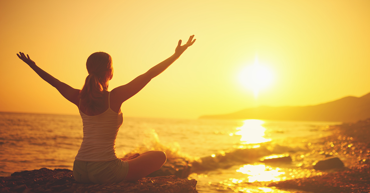 Yoga helps in relieving a person from stress