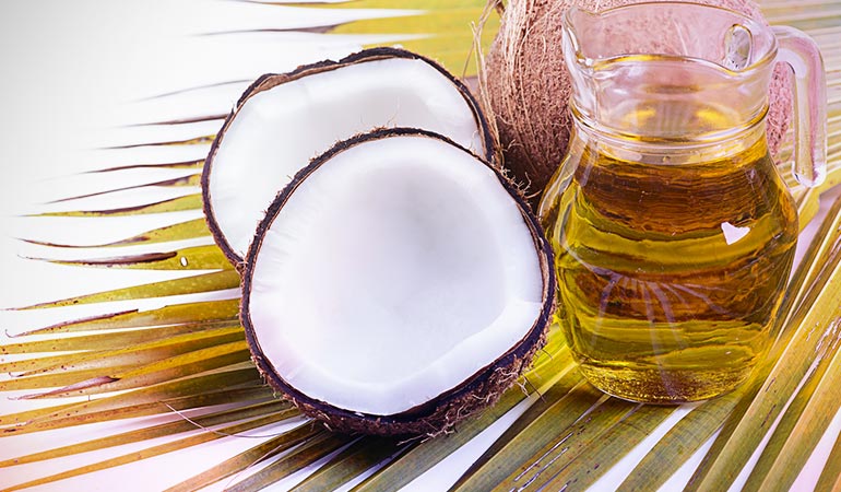 Coconut oil is not recommended for underweight people