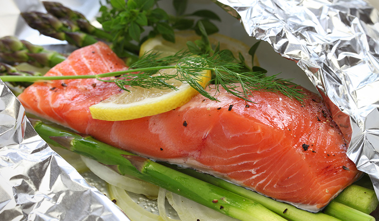 Farm-raised salmon could cause prostate cancer.