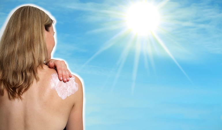 Avoid exposure to sun to prevent skin cancer.