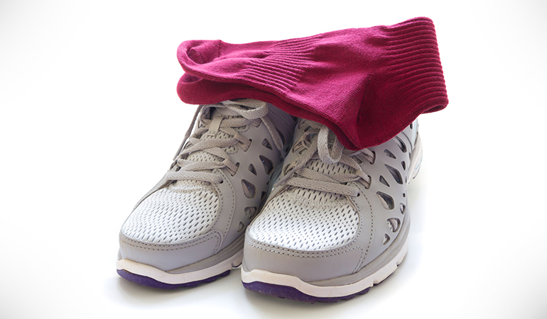 Copper-Infused Socks And Shoes Can Help Smelly Feet