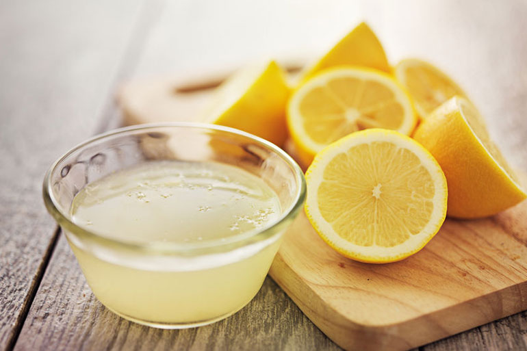 Lemon helps lighten skin tone and complexion