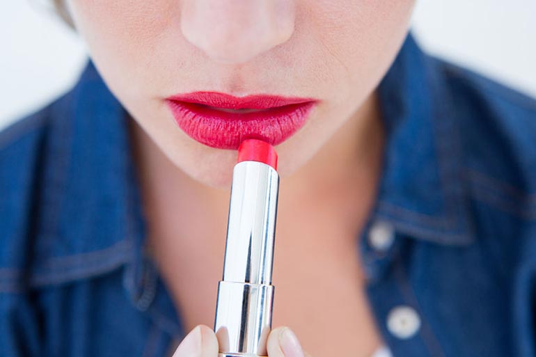 Lipsticks can contain harmful and toxic ingredients