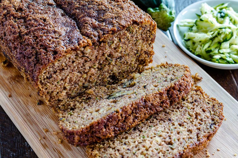 Zucchini Bread Is A Healthy Substitute For Regular Bread
