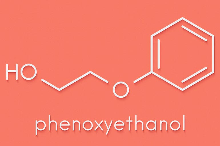 Phenoxyethanol may cause birth defects, damage to the central nervous system, and skin allergies.
