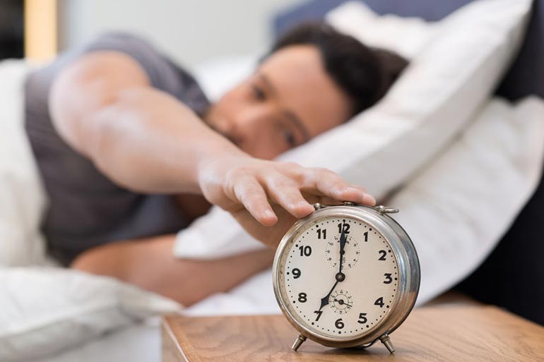 Create a regular sleep routine.