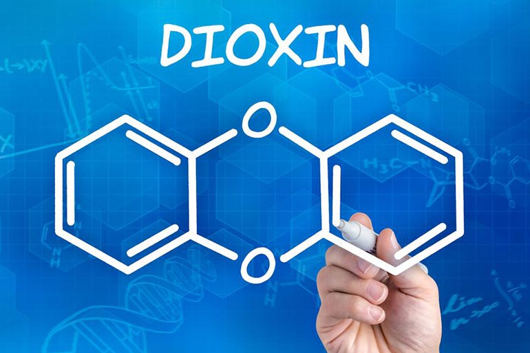 Dioxins are potent endocrine disruptors, that are associated with cancer and may also lead to organ poisoning.