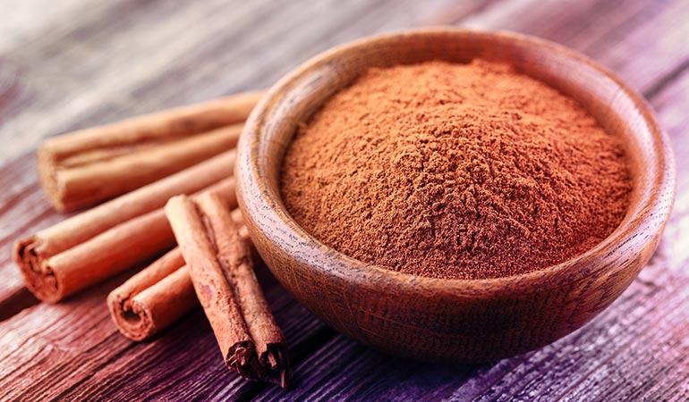 (Cinnamon is especially helpful to those with Type 2 diabetes)