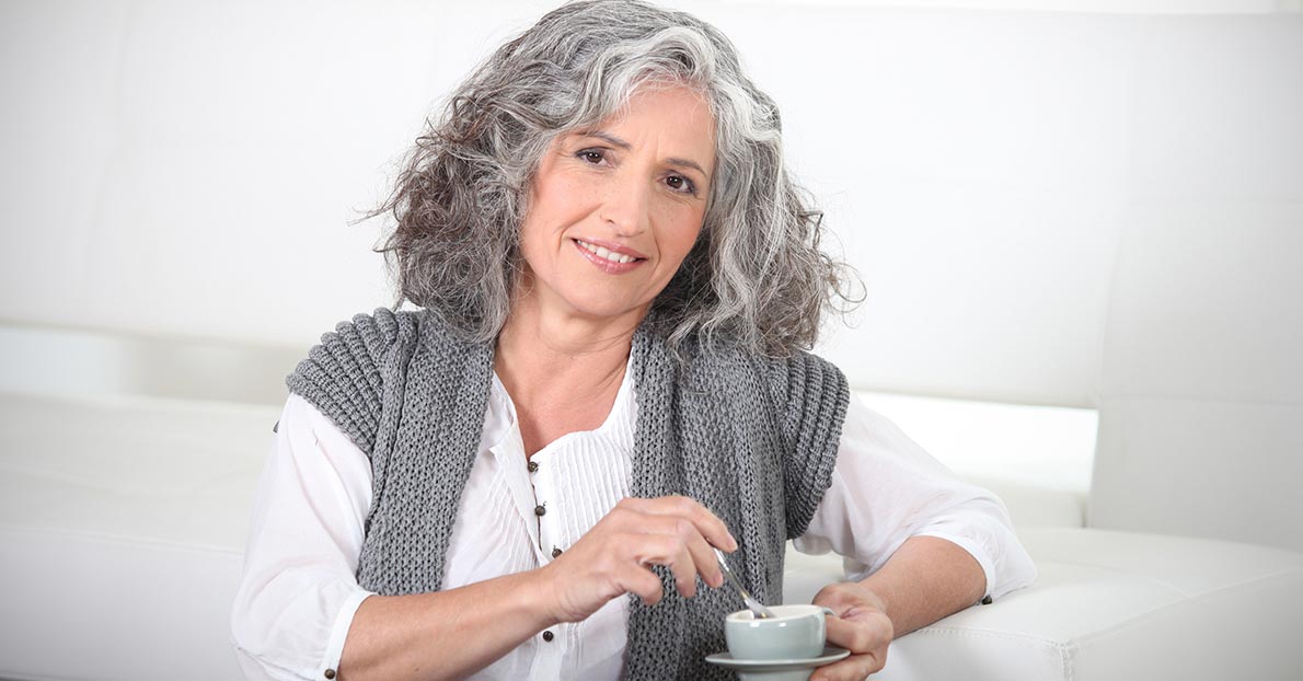 Using simple tricks, you can look fabulous even with gray hair