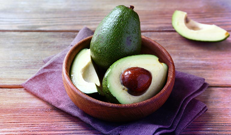 Avocado provides intense moisture for your hair