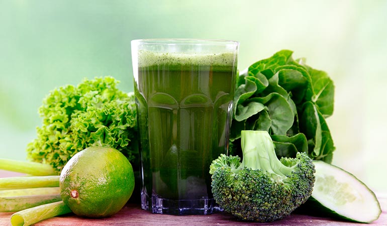 High chlorophyll content is found in broccoli, Brussel sprouts, alfalfa, and sea vegetables