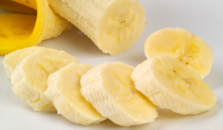 Bananas give you a slow release of energy