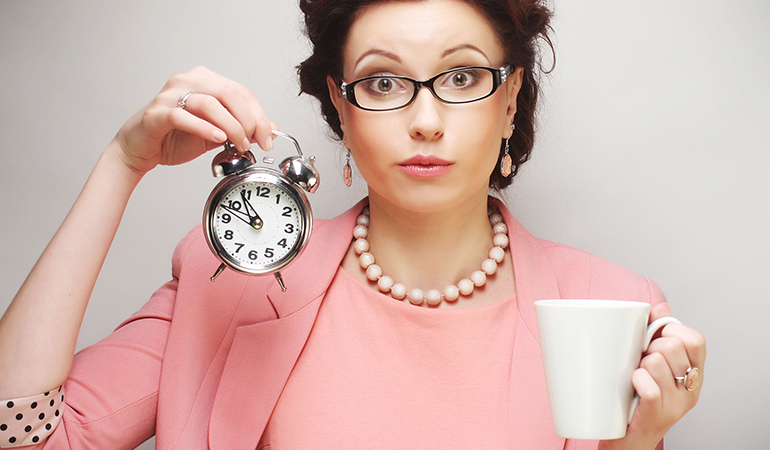 Time your coffee for short-term alertness.