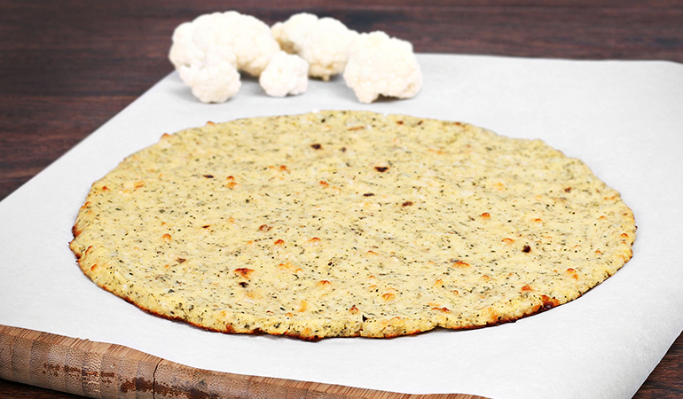 Pizza lovers will cherish this cauliflower crust