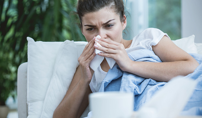 Getting sick all the time is a clear sign that you need to take it slow