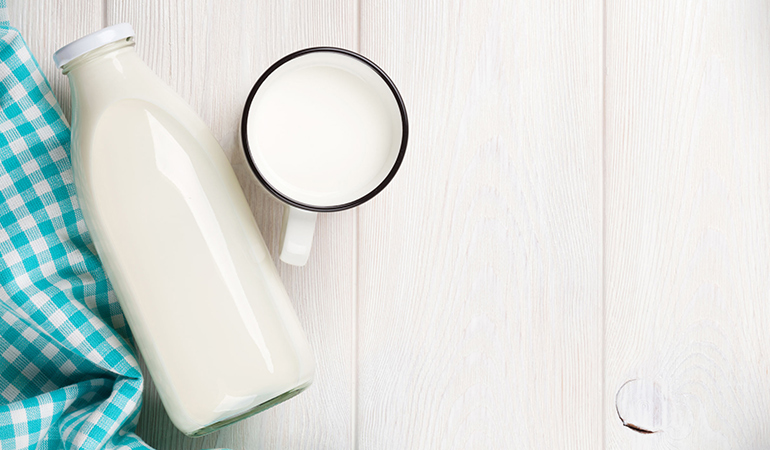 Cow's milk can cause constipation in babies