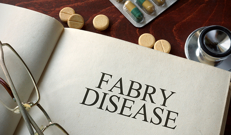 Fabry disease causes blemishes.
