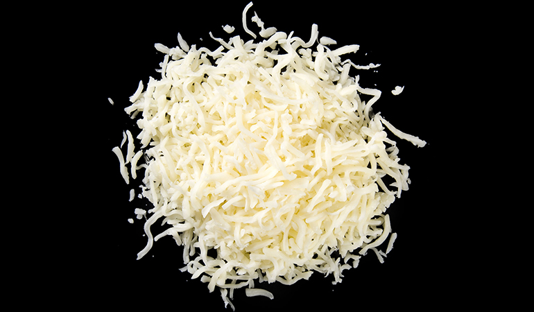 Shredded cheese can contain sawdust to prevent clumping