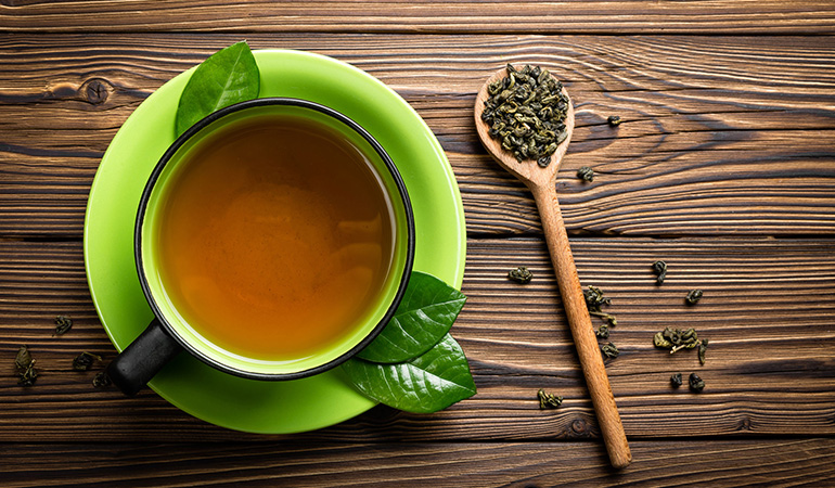 Green tea is a metabolism-booster.