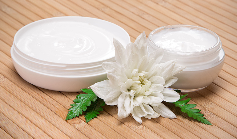 Herbal remedies include plant extracts or topical yeast cell treatment