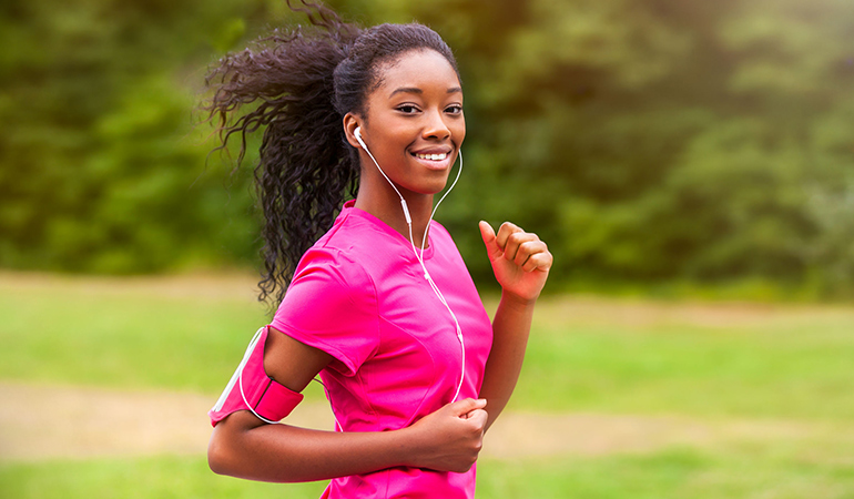 By exercising regularly, you can improve your fitness and physical well-being.