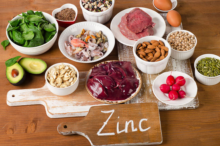 Zinc is important for hair follicle health and improves its recovery