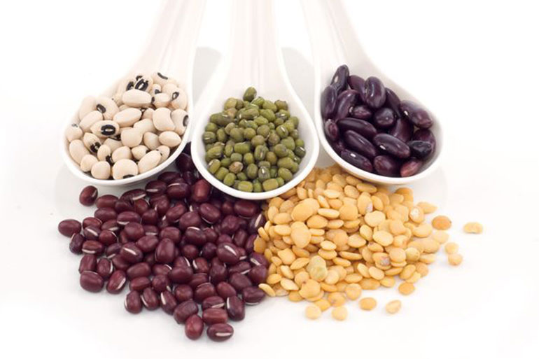 Legumes like beans and lentils can ease constipation thanks to their high fiber content