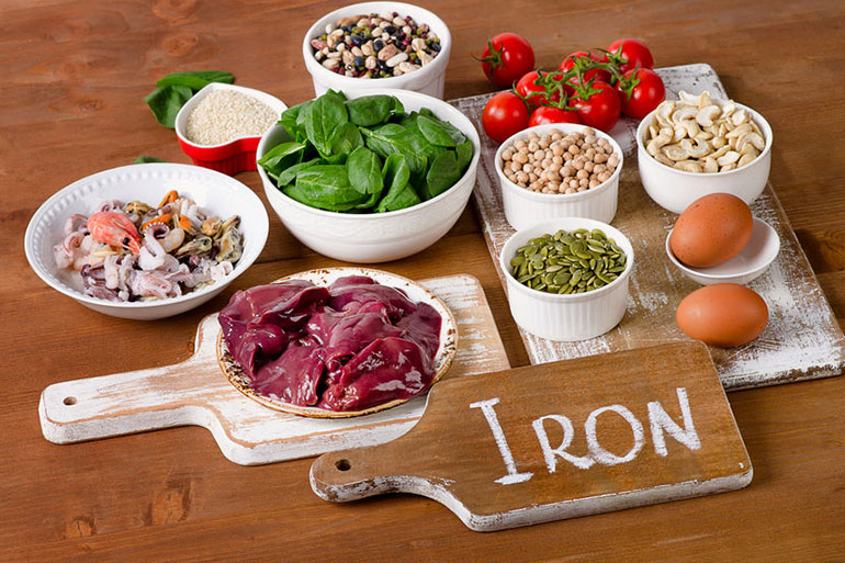 Inadequate intake of iron can lead to increased hair fall