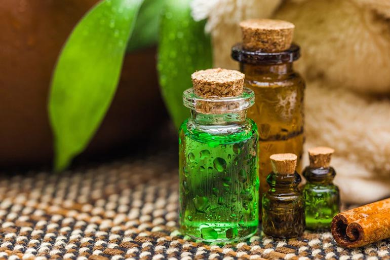 Tea tree oil has antibacterial and anti-inflammatory properties that help cure throat polyps