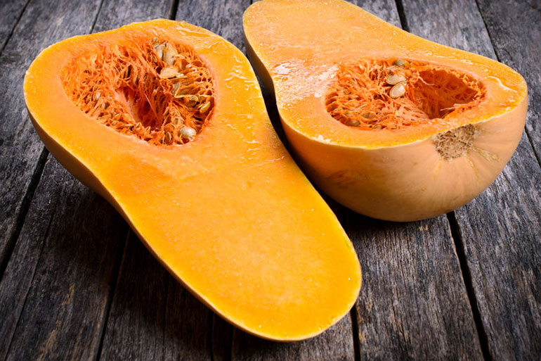 With its abundant water and fiber content, squash works well as a natural laxative