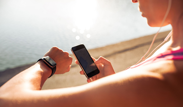 Fitness gadgets reduce your pace.