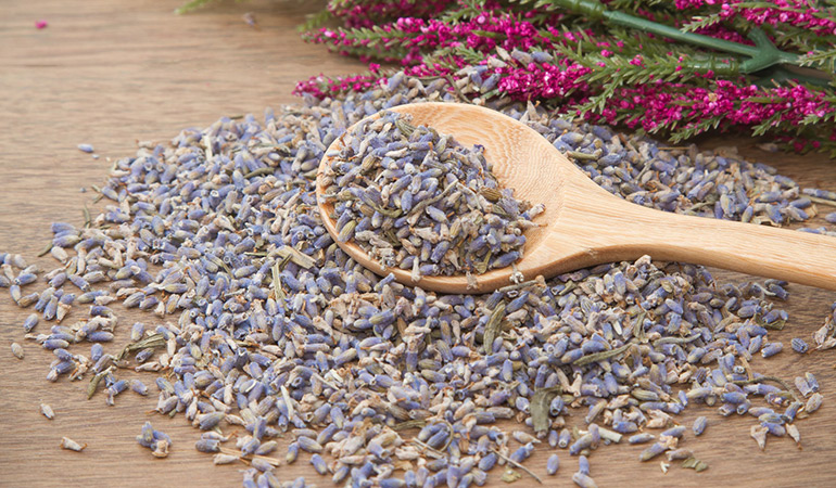 Lavender helps soothe and relax your gut