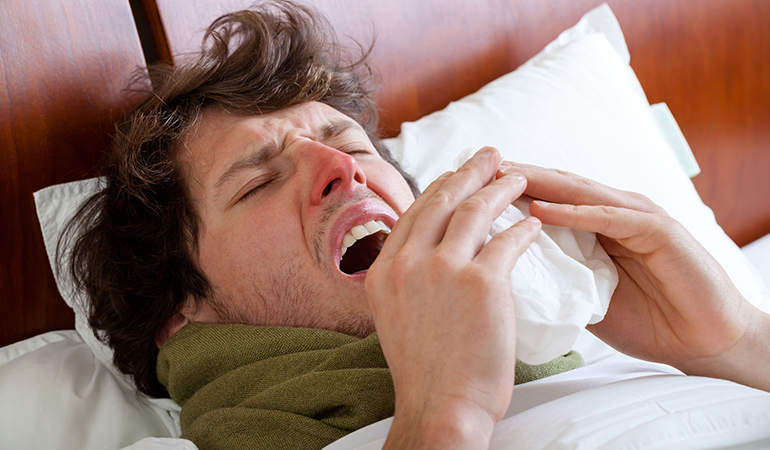 If your lump is accompanied by a fever or a sore throat, it is very likely an infection.