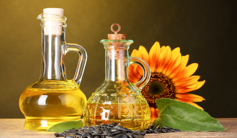 sunflower oil for oily skin