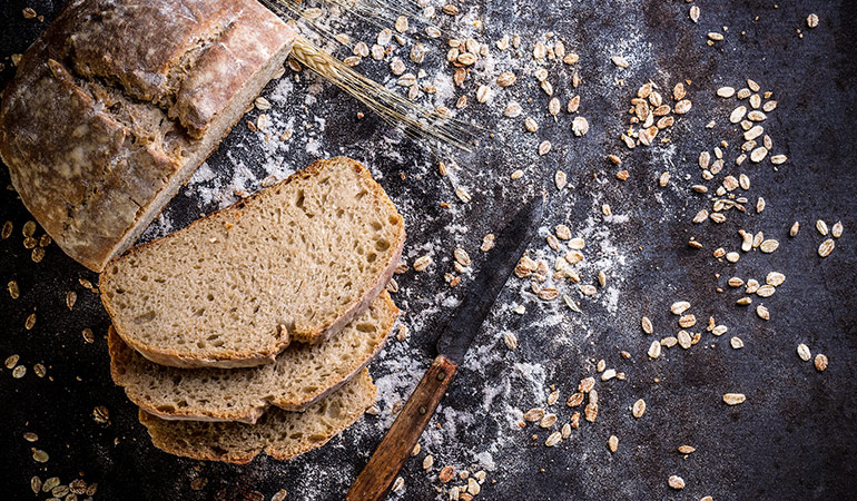 Eat whole-grain bread to boost immunity.