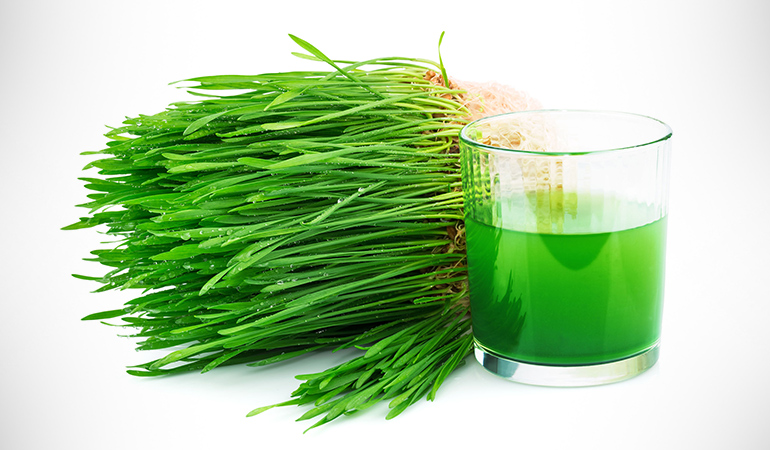 Wheatgrass juice has anti-inflammatory properties