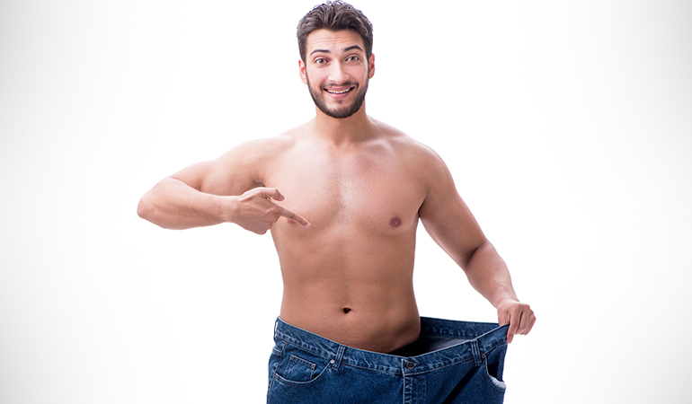 Your body naturally stores fat around your abdomen, making it harder to carve your lower abs.
