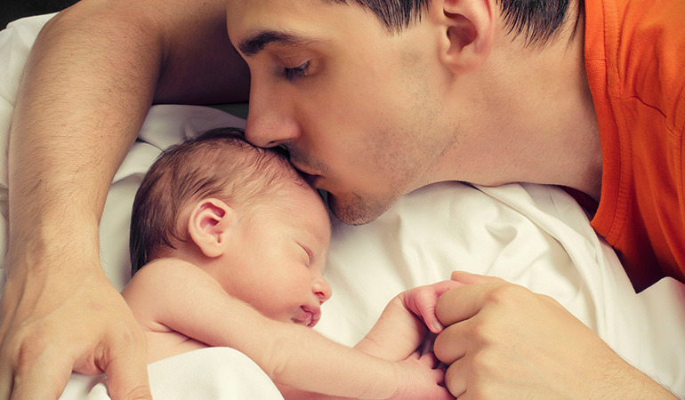 Fatherhood causes men to become more patient and unintentionally overeat