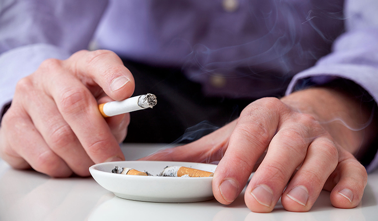 Cigarettes contain many carcinogens and are the most common type of tobacco smoking