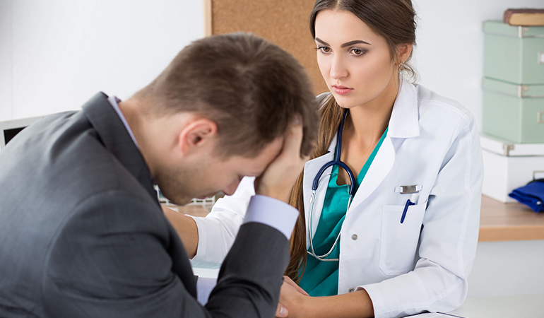 Doctors don't want you to feel embarrassed about explaining your condition