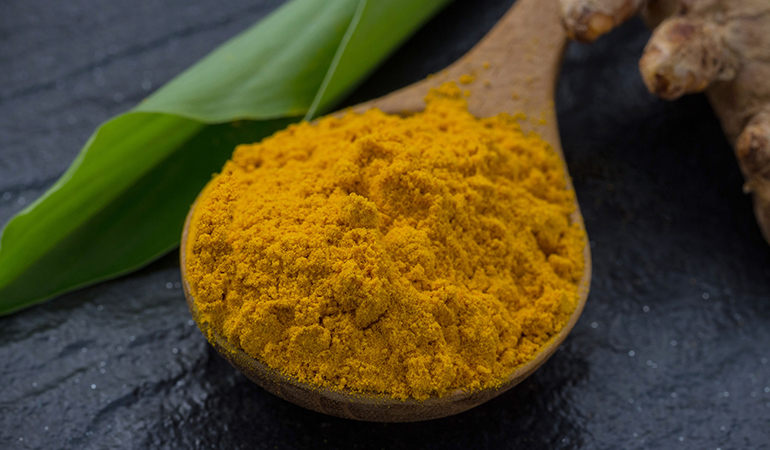 Exfoliate your skin using gram flour, turmeric, and other ingredients