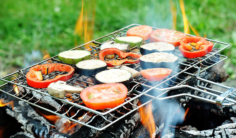 Grilling, baking, or roasting is a good way to make your veggies more appetizing.