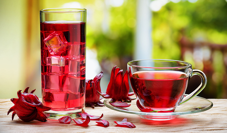 Hibiscus can treat high blood pressure