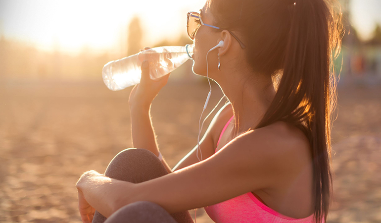 Sparkling water can hydrate your body