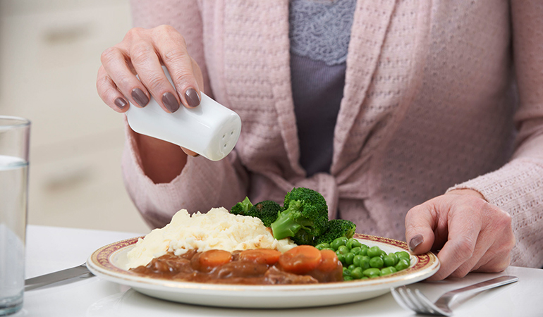 Limit salt intake to clean up your eating habits